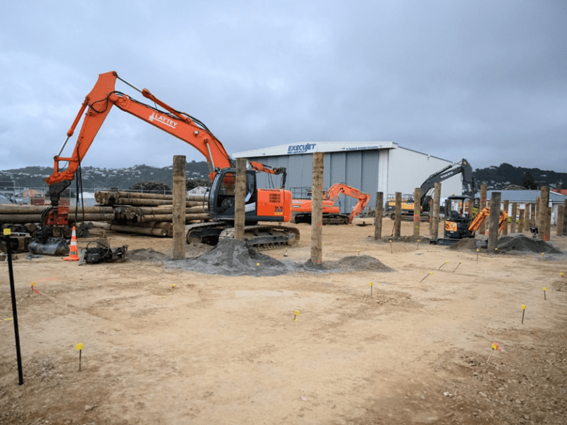 Wellington Airport new fire station on Coutts&nbsp;Street