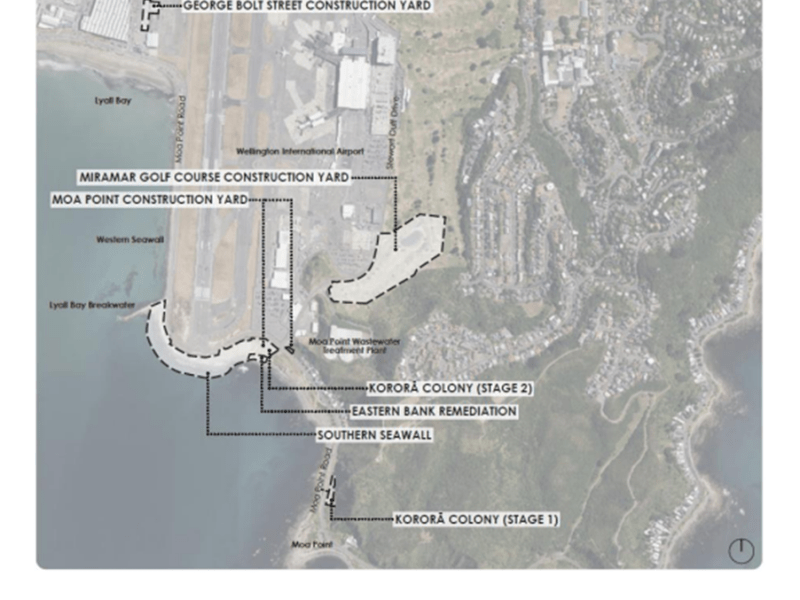 GOTB has been invited to comment on Wellington International Airport Southern Seawall Renewal&nbsp;Project