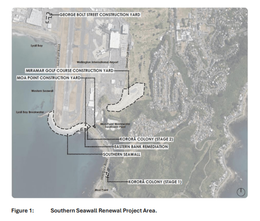 GOTB has been invited to comment on Wellington International Airport Southern Seawall Renewal&nbsp;Project